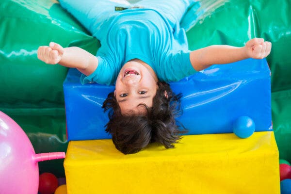 Five Fun Fitness Games for Kids, Bounce House Style!