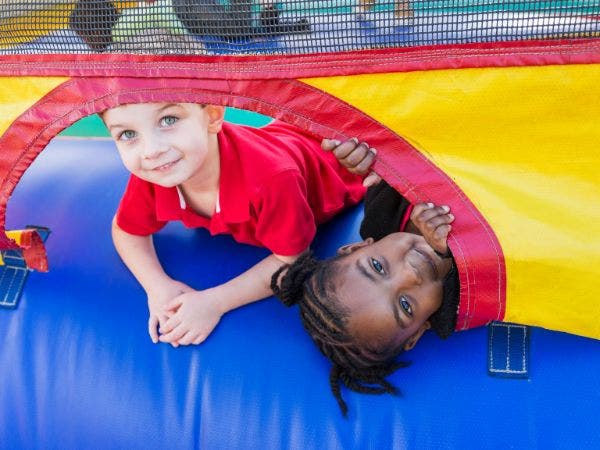 Bounce Houses Provide Sensory Input for Children with Autism