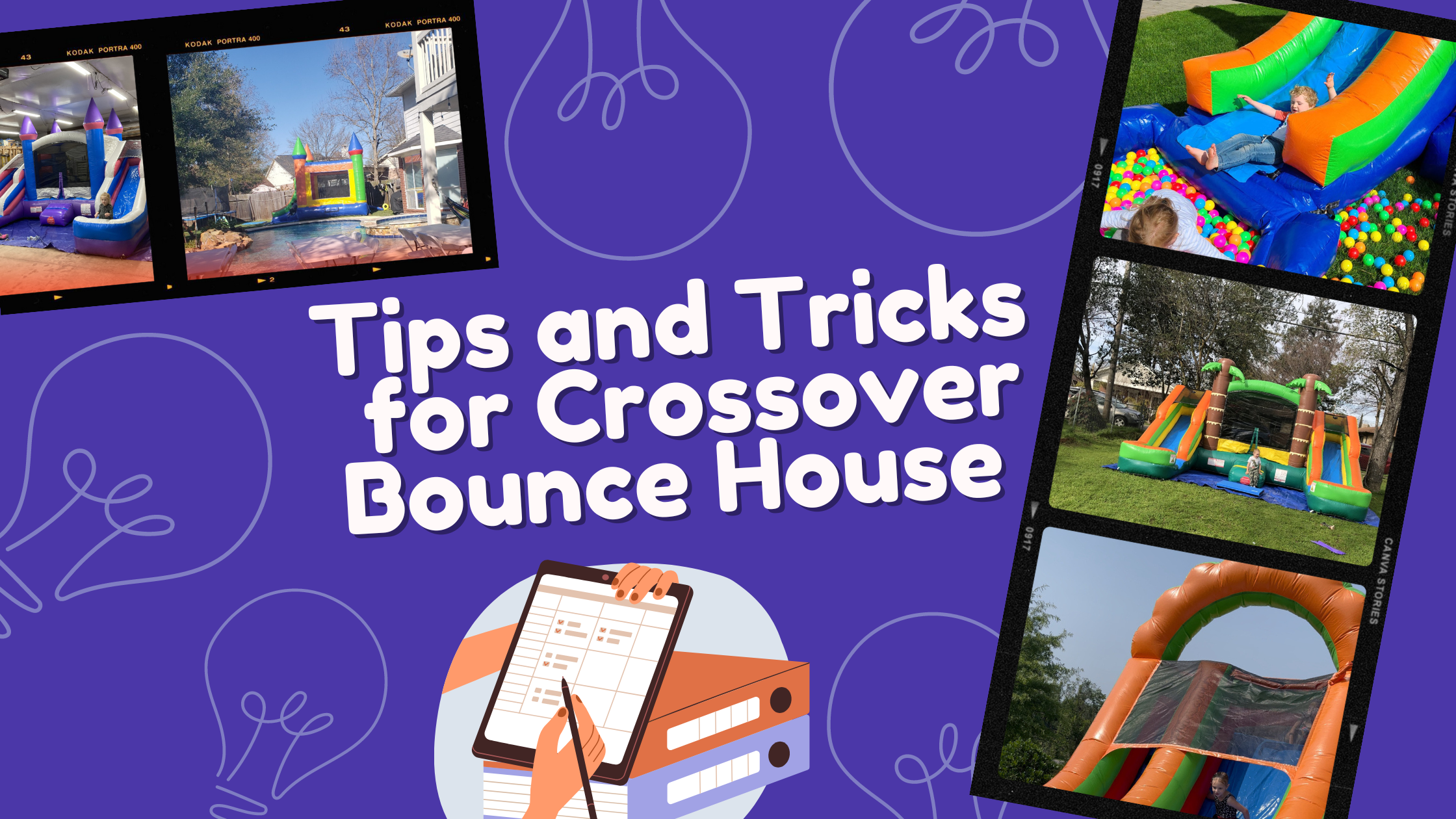 Tips and Tricks for Inflating and Deflating Your Crossover Bounce House